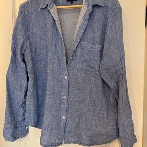 Woman’s Blue Casual Shirt